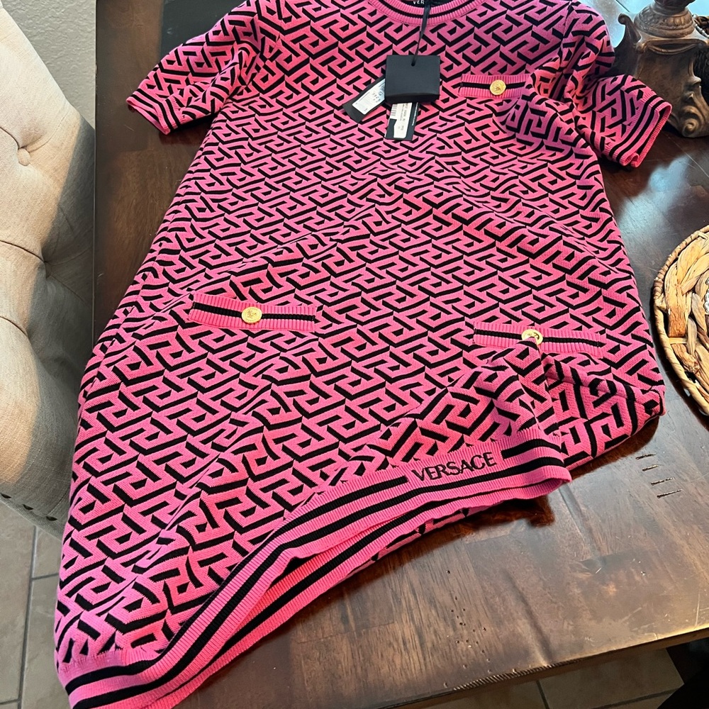 Pink Versace Dresss
